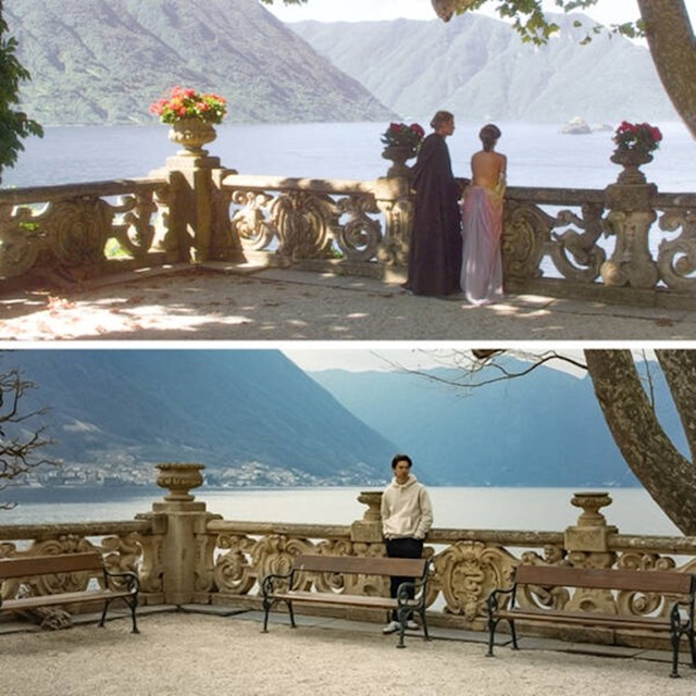 15. Popularna završna scena iz Ratova zvijezda snimana je na talijanskom jezeru Como