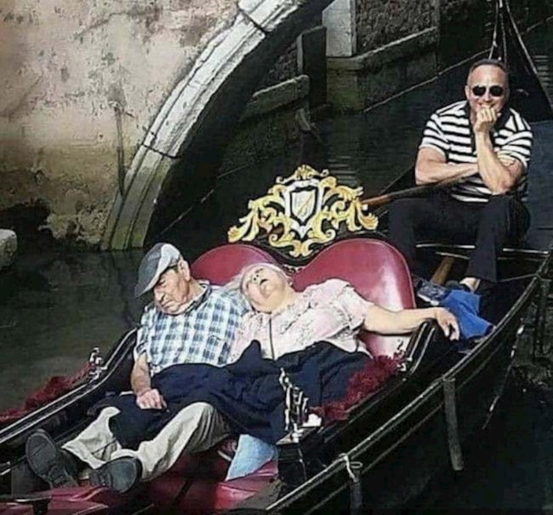 13. Ovaj stariji bračni par kojeg je na romantičnoj vožnji gondolom savladao umor.