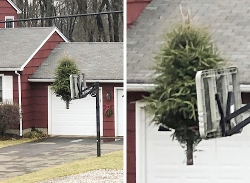 11."Moj susjed samo je došao pred kuću mojeg drugog susjeda, napravio ovo i otišao."