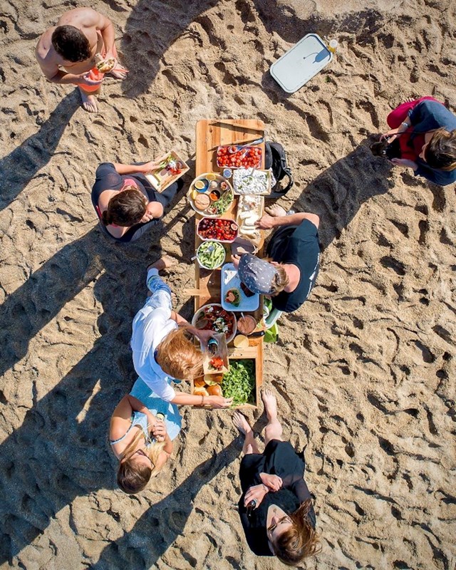 #19 "Roštilj na plaži"; Les Minquiers, Jersey, UK