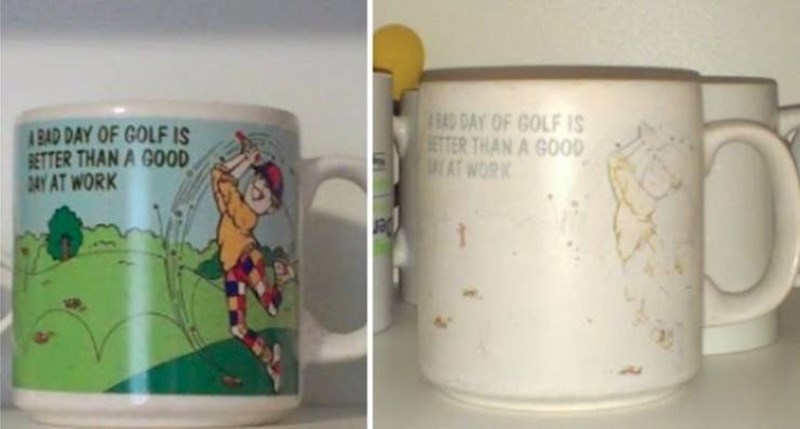 3. Što 30 godina korištenja učini jednoj šalici...