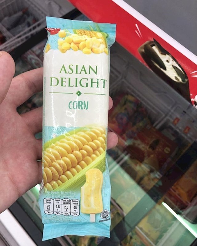 5. Sladoled od kukuruza posve je normalna pojava u Aziji!
