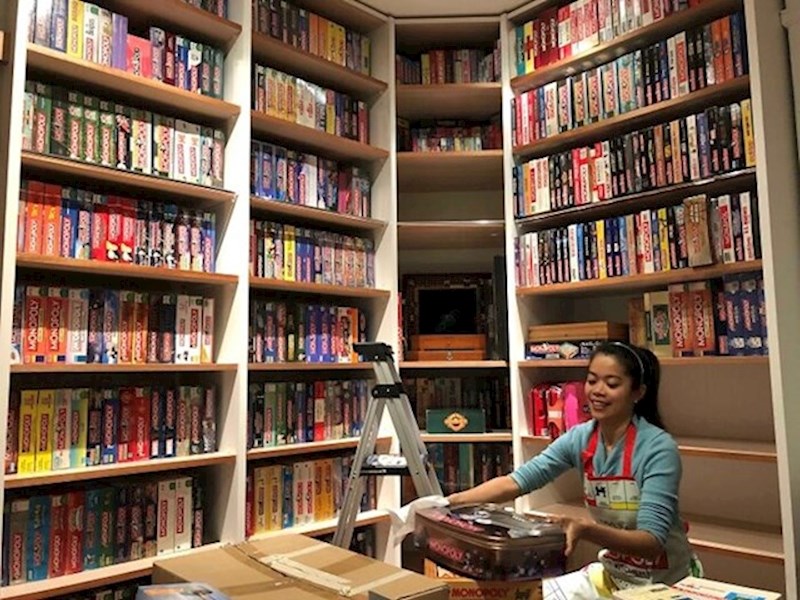 Ova žena ima kolekciju Monopoly igara