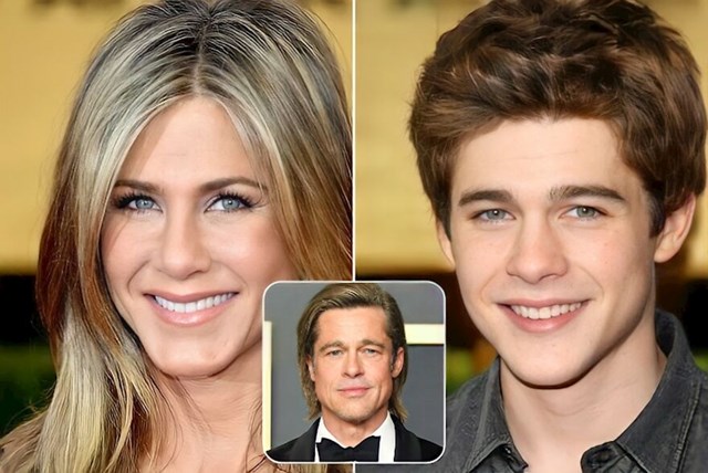 #8 Jennifer Aniston i Brad Pitt.