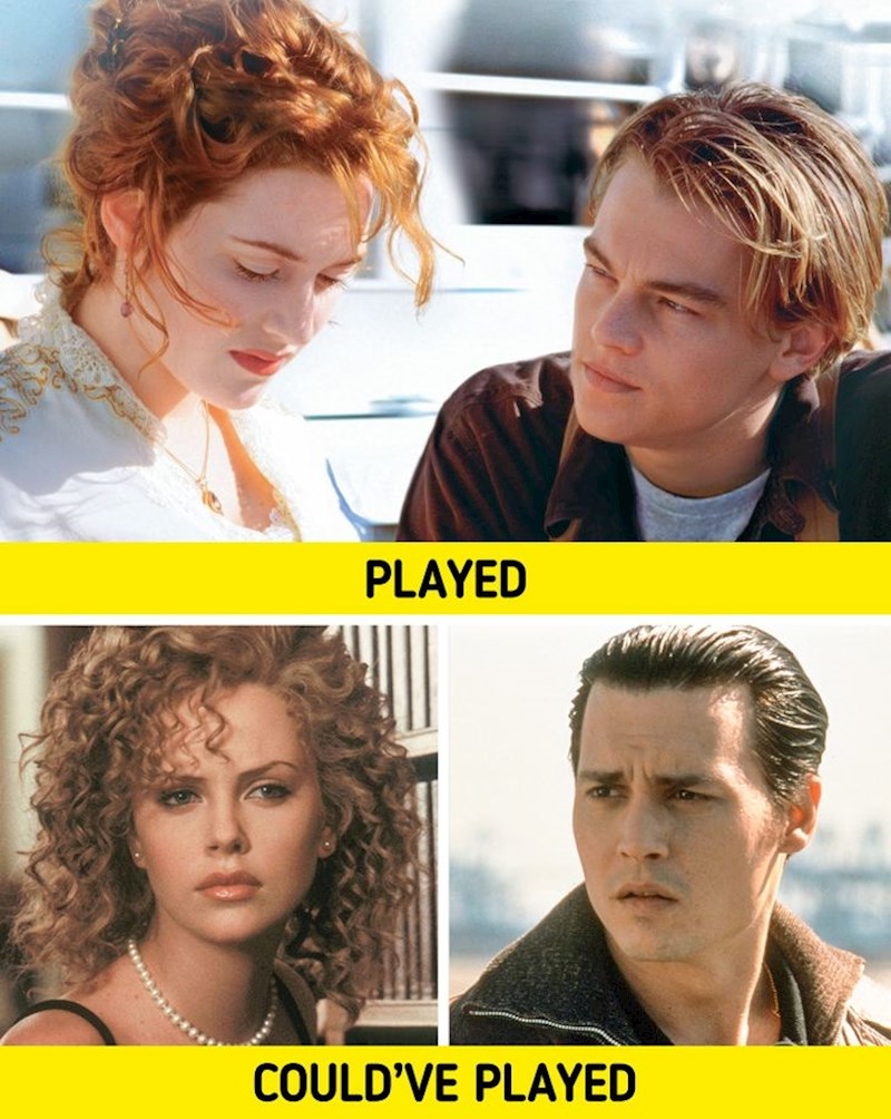 7. Rose i Jack (Titanic, 1997.)