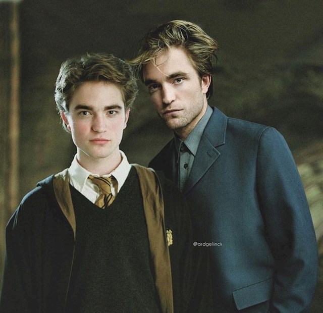 8. Robert Pattinson i Cedric Diggory