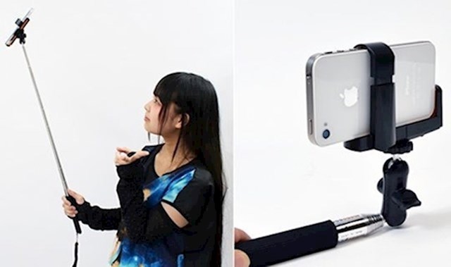 9. Selfie štap - jedini izum iz ove galerije koji je doživio masovnu primjenu i na zapadu