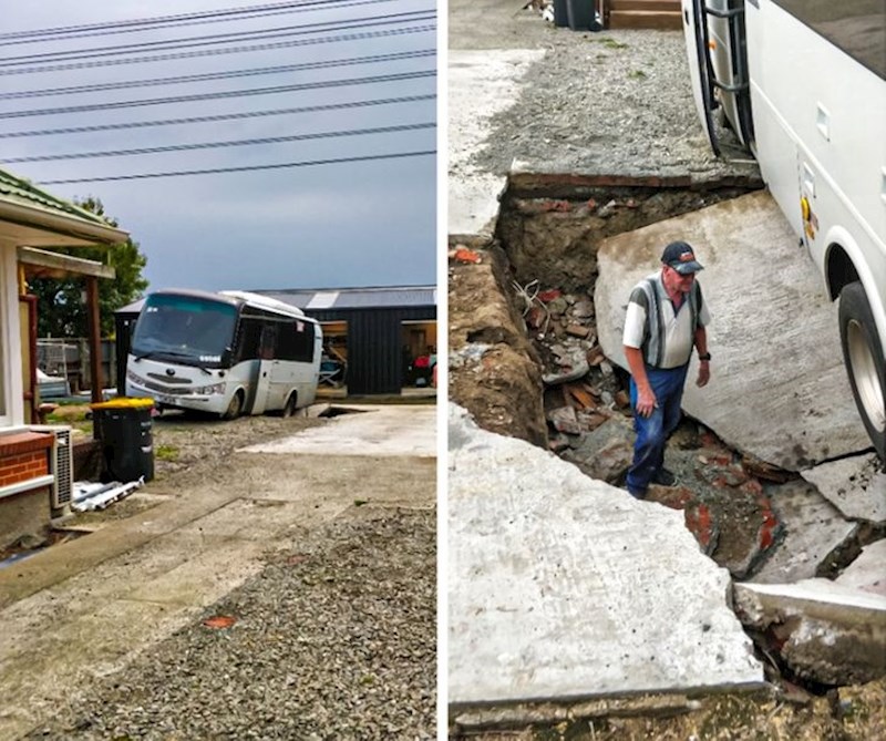 4. "Kupio sam kuću sa skrivenom prostorijom. To sam saznao tek kad sam parkirao bus na nju..."