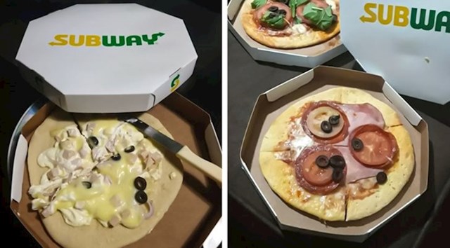 7. U Brazilu je lanac restorana Subway počeo prodavati pizze