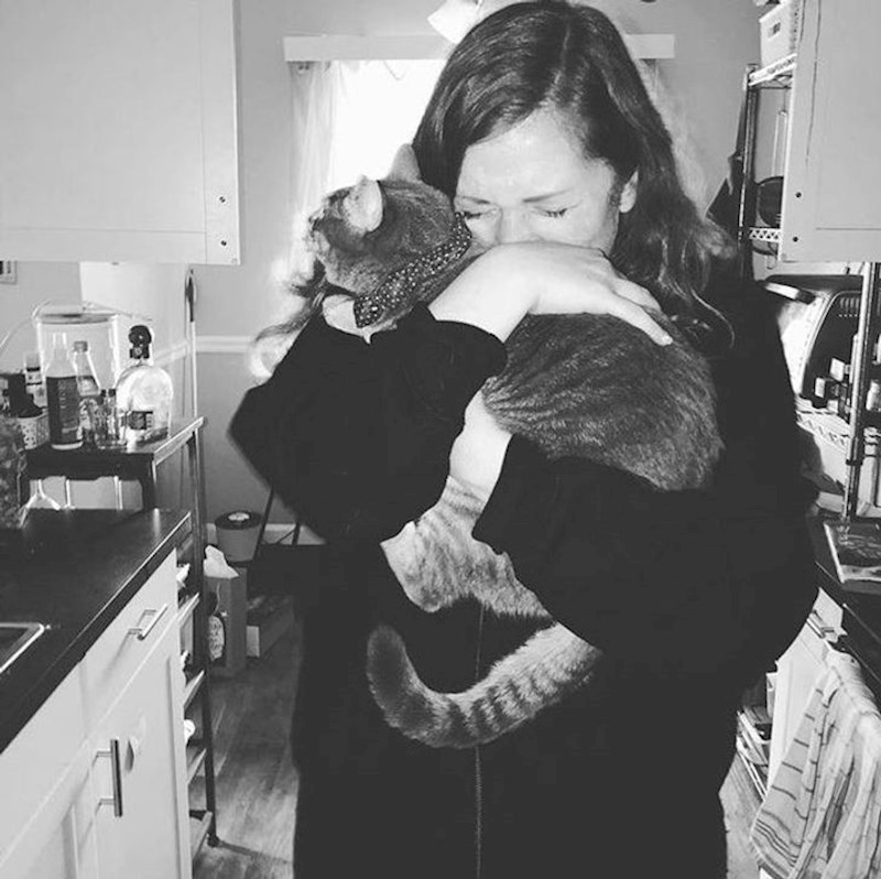 "U zgradi je izbio požar, morali smo se brzo evakuirati ali nismo mogli pronaći mačku. Sutradan smo se vratili u stan koji je bio netaknut, kao i naša ljubimica."