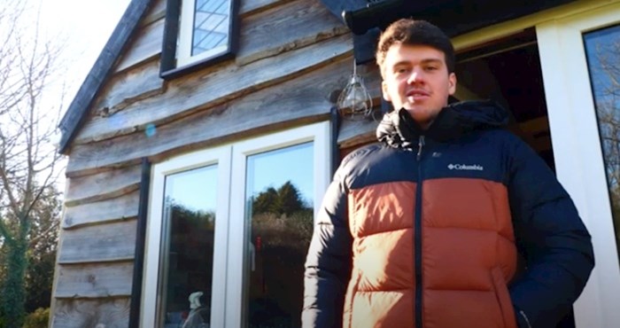 VIDEO Tinejdžer stolar sagradio je kuću u dvorištu svojih roditelja
