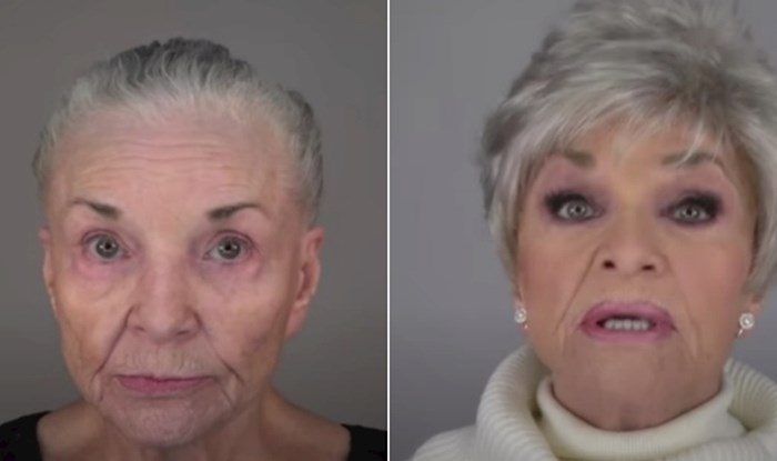 VIDEO 80-godišnjakinja pomoću šminke rekreirala svoje lice iz mlađih dana