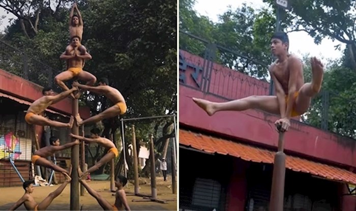 VIDEO Ovo je Mallakhamb, indijski sport koji kombinira jogu i ples na šipci