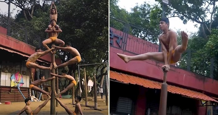 VIDEO Ovo je Mallakhamb, indijski sport koji kombinira jogu i ples na šipci