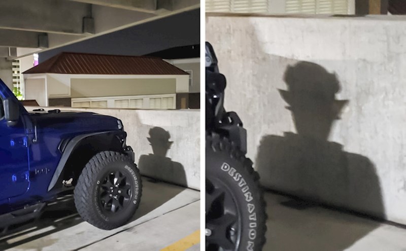 8. Sjena izgleda kao vampir