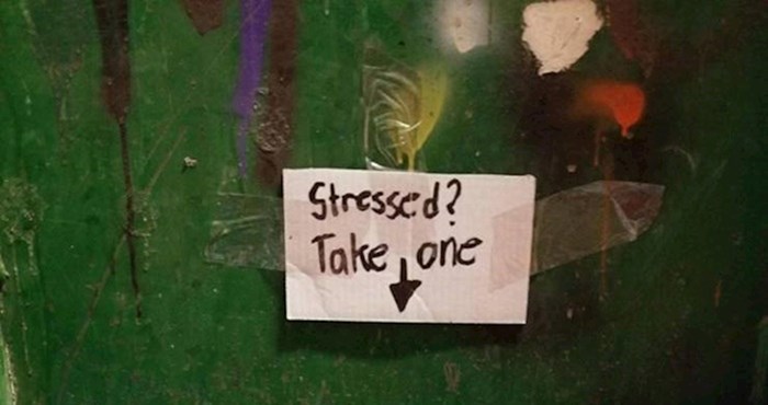 Netko je ostavio na ulici besplatan "lijek protiv stresa" i uljepšao dan mnogima
