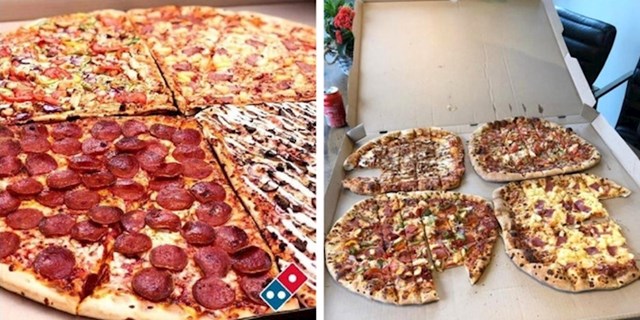 13. "Ova pizzerija reklamira se kao najbolja ikad."
