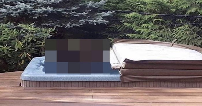 Nepozvani gost provalio je u jacuzzi svojih 'susjeda' kako bi se malo opustio