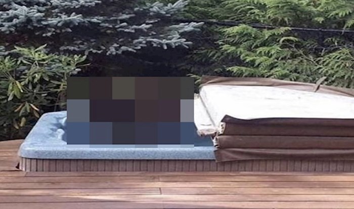 Nepozvani gost provalio je u jacuzzi svojih 'susjeda' kako bi se malo opustio