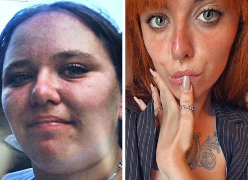 3. S 14 i s 25 godina. Napokon je stekla samopouzdanje i postala zadovoljna sama sobom.😍