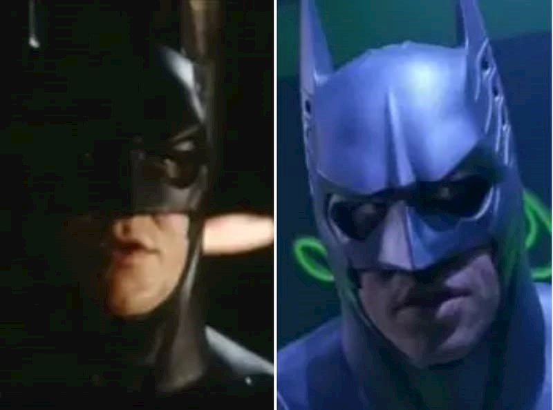 7. Christian Bale je audiciju za prvi dio Batmana odradio u starom odijelu Vala Kilmera