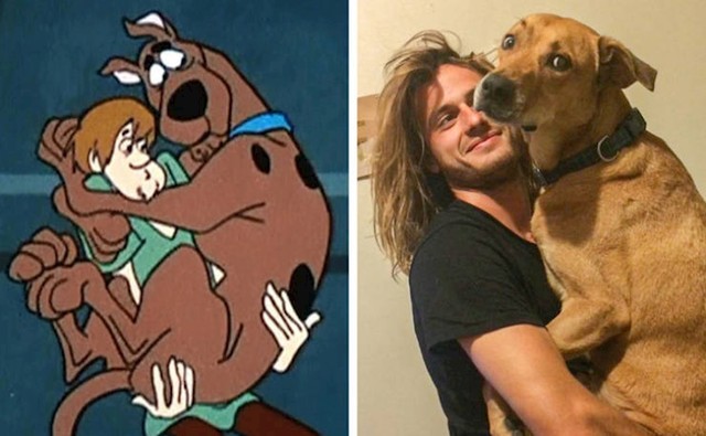 6. Shaggy i Scooby