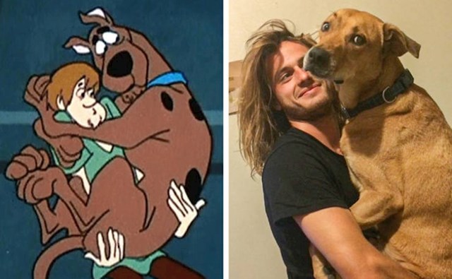 6. Shaggy i Scooby