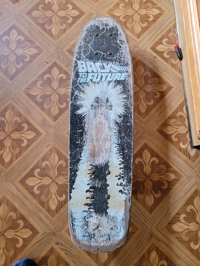 17. "Pronašao sam originalni skateboard iz 80-ih u svojem podrumu."