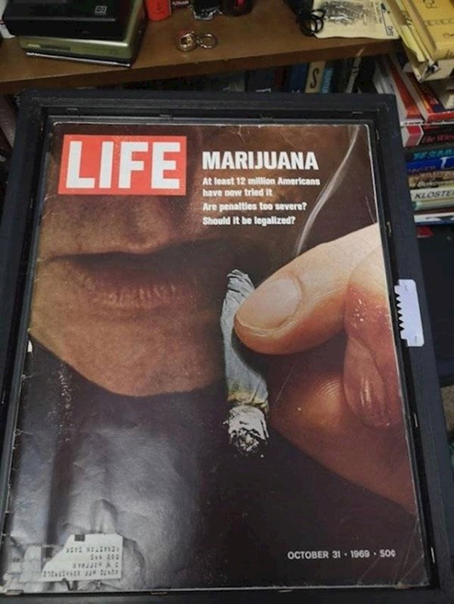 Reklama za raspravu o legalizaciji trave iz 1969. godine