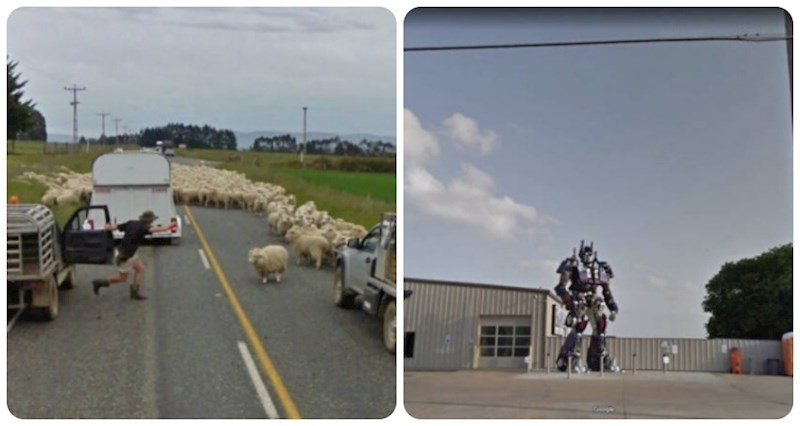 19 čudnih i impresivnih prizora koje je diljem svijeta snimio Googleov Street View