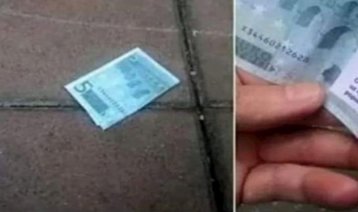Netko se poveselio jer je pronašao novčanicu, morate vidjeti što je ugledao kad ju je rasklopio