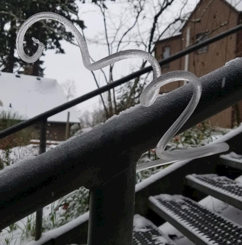 3. Neobična ledena formacija