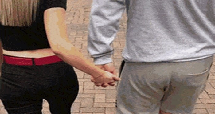 Pripremili su genijalan prank zaljubljenom paru koji se držao za ruke, ovo je urnebesno