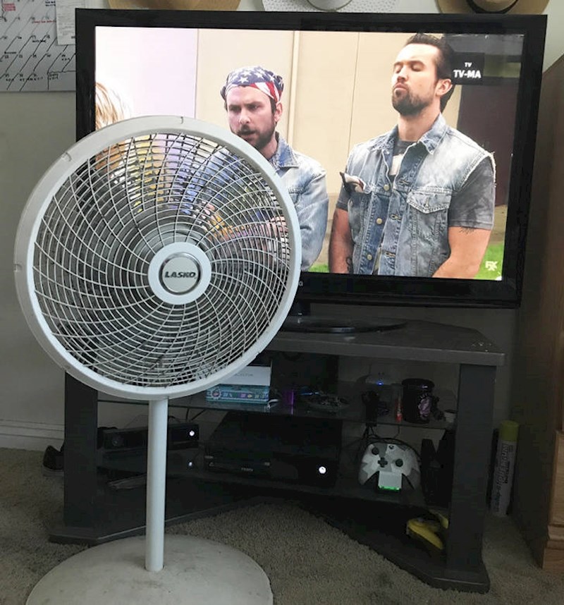 "Moja cura ovako gleda televiziju."