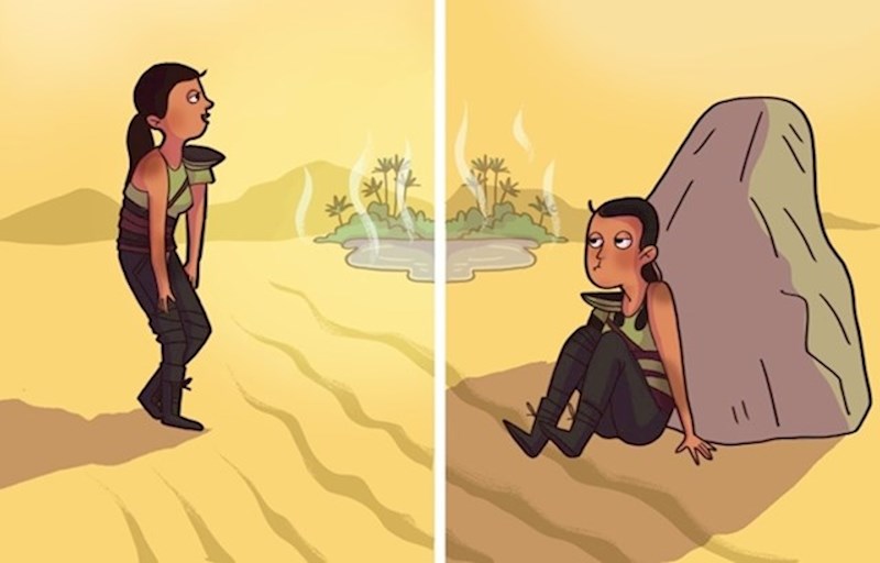 Mit 9: "U pustinji obavezno najprije morate naći izvor vode."
