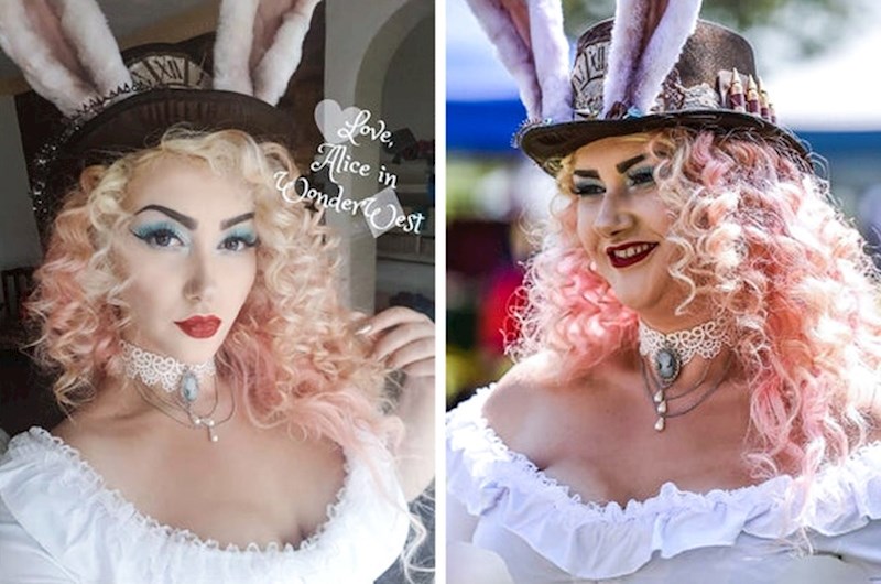 "U stvarnom životu možete ju prepoznati samo po kostimima."