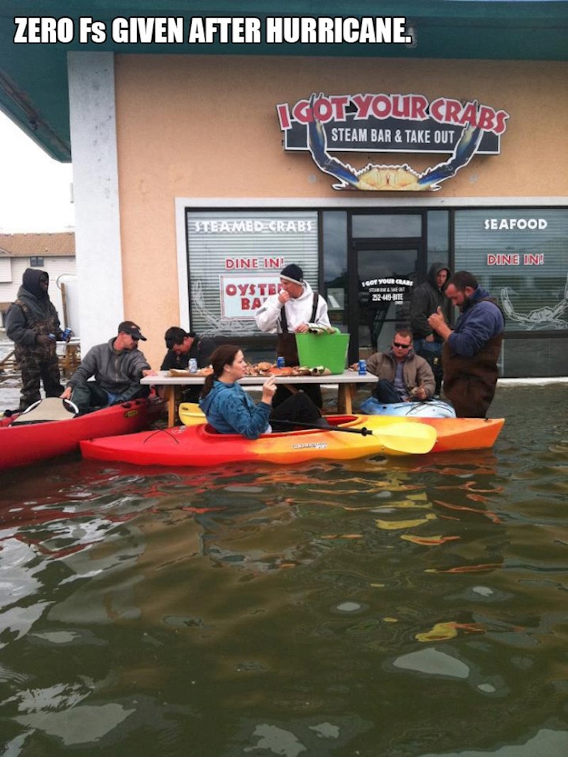 Scena nakon uragana.