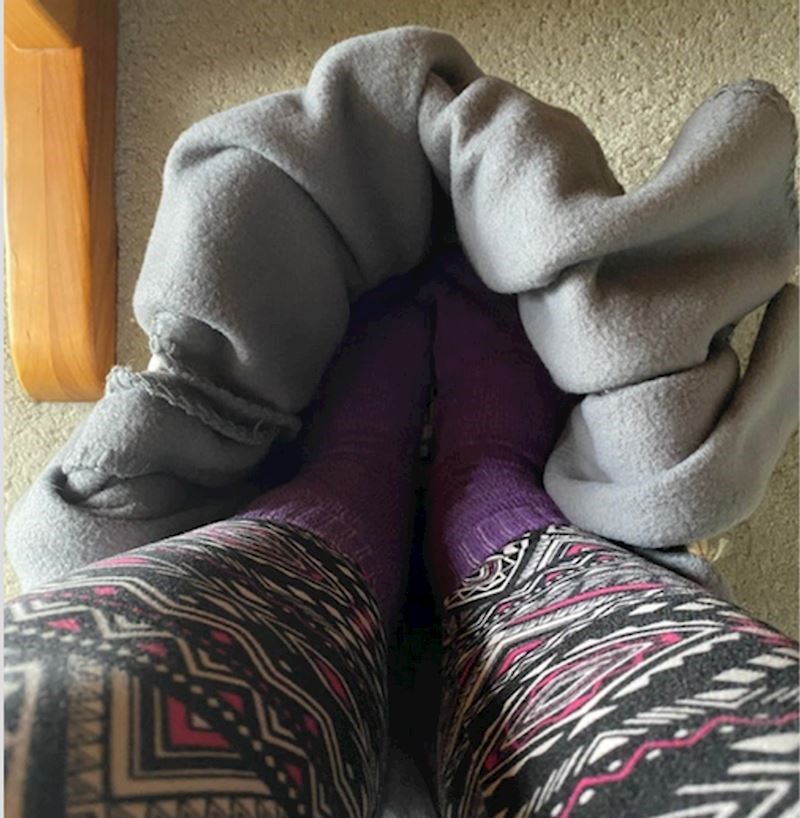 14. DIY grijač za noge