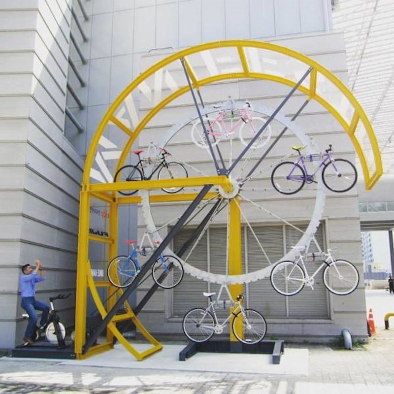 7. Kružno parkiralište za bicikle