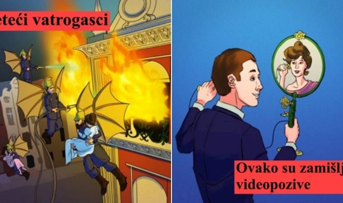19 zanimljivih ilustracija iz prošlosti koje pokazuju kako su ljudi u 1900-tima zamišljali 2000-te
