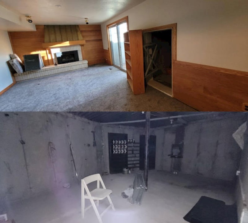 1. "Kupili smo kuću i u njoj otkrili tajnu sobu."