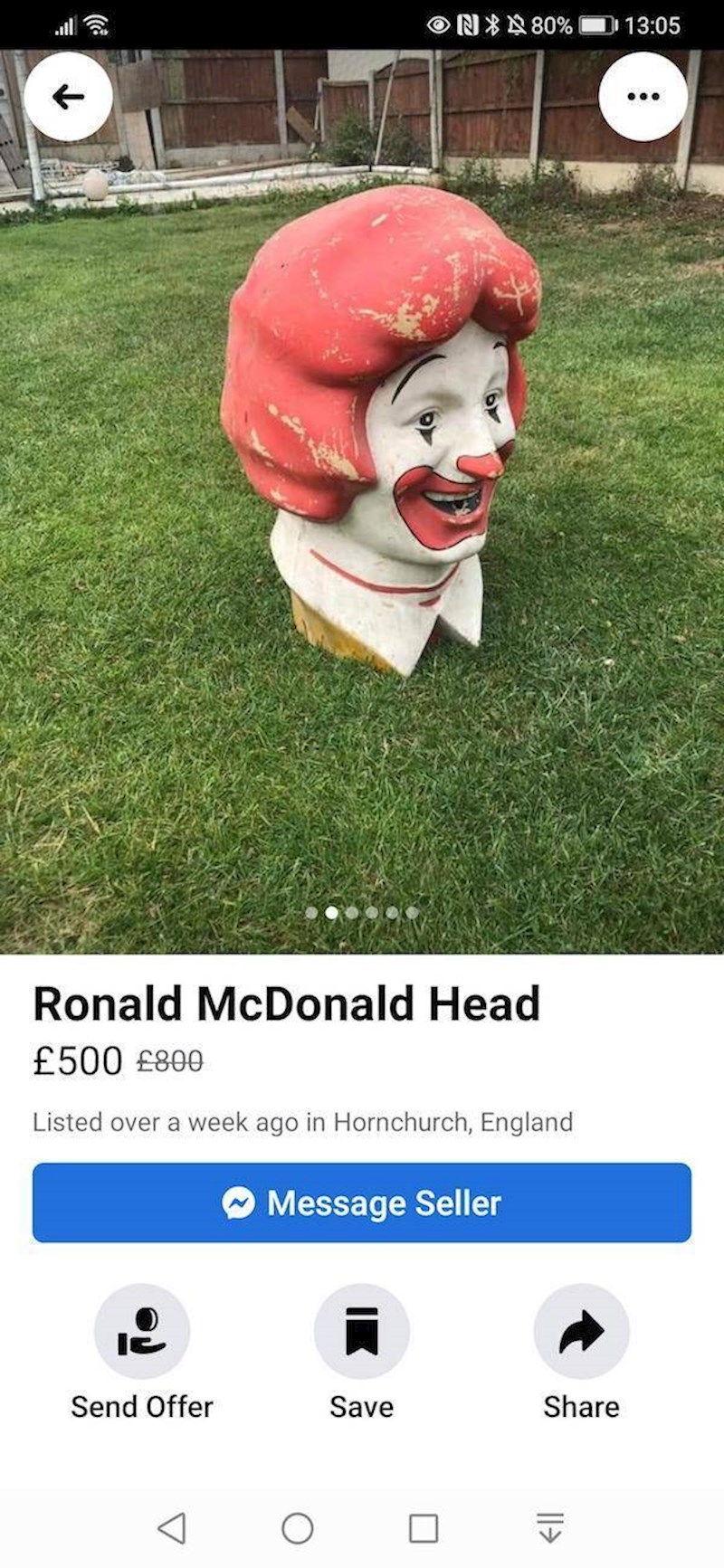 5. Glava Rolanda McDonalda