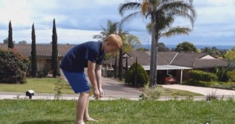 Brat i sestra pokušali su napraviti akrobaciju u paru, no nije sve prošlo po planu