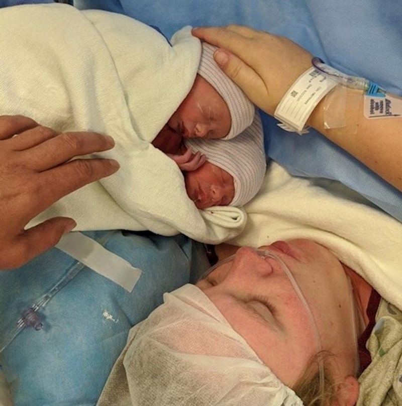 "Danas sam postao otac blizanaca."