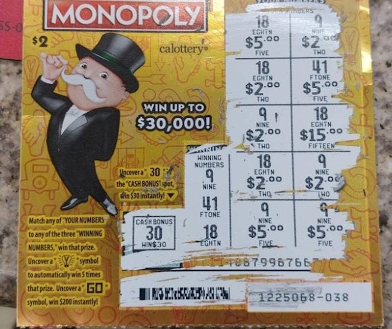 3. Ova je osoba osvojila sve nagrade s listića!