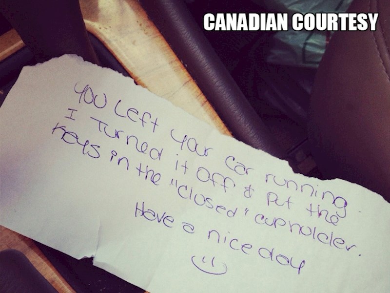 15. Kanadska pristojnost.