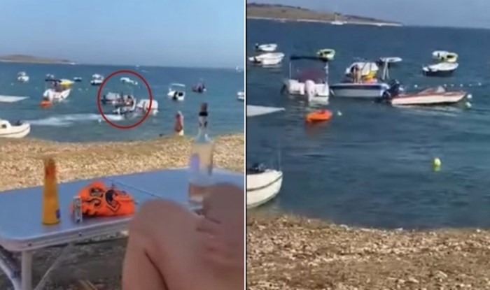 Koji bezobrazluk! Snimka tipa koji gliserom divlja na samoj plaži sve je prenerazila