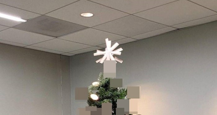 Ljudi su ovo božićno drvce "okitili" nečim potpuno suludim