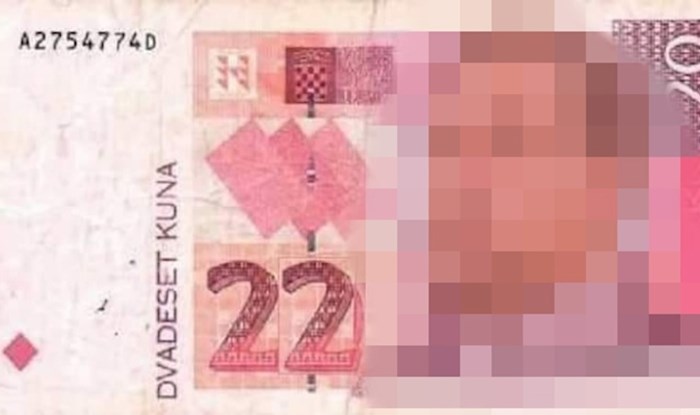 Hrvati umiru od smijeha na ovu fotomontažu, da postoji novčanica od 22 kune izgledala bi ovako