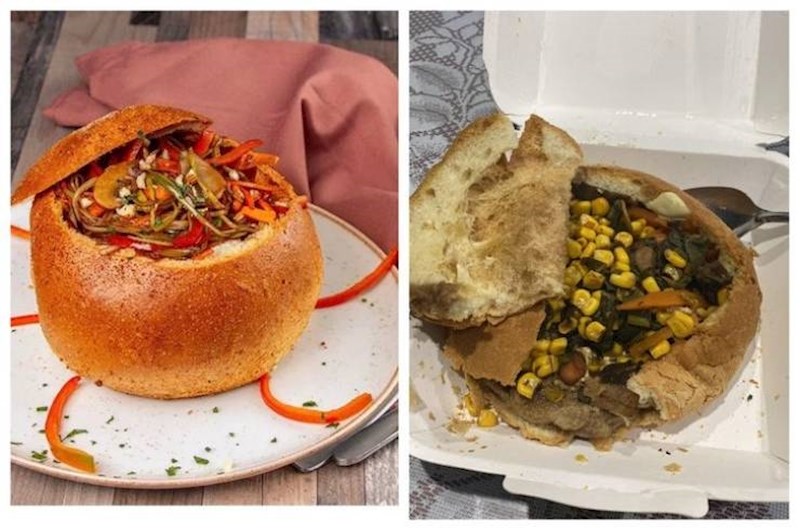 5. Na fotografiji u meniju je bila prva fotka, a stiglo je ovo desno